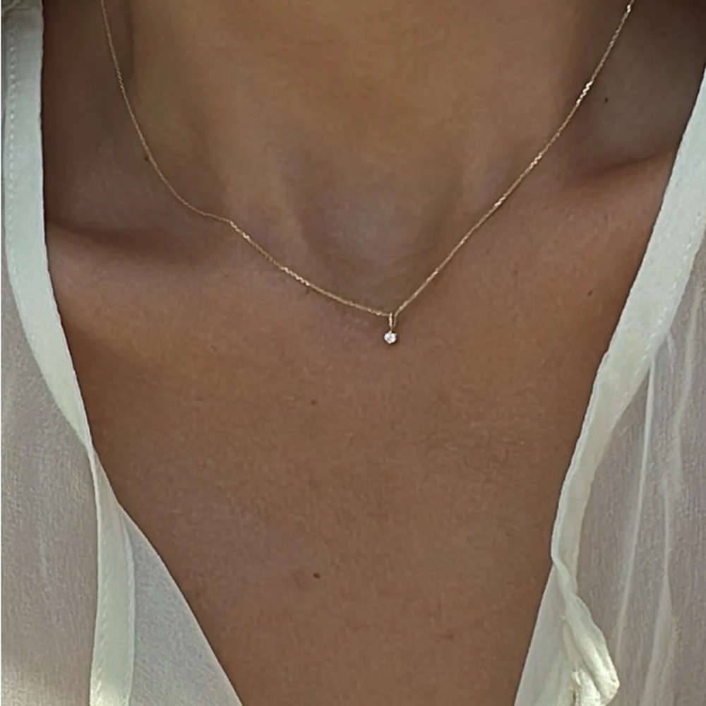 NWT • concrete collective 14k gold chain